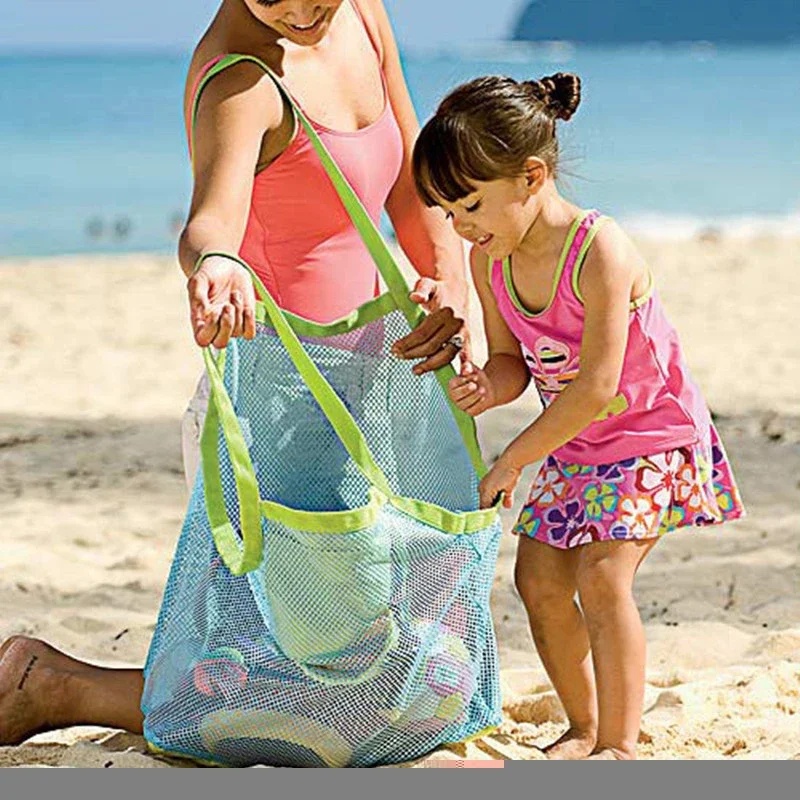 Beach Towel Large - Children Sand Away Protable Mesh Bag