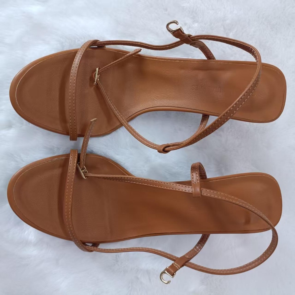 Women's Summer Sandals New wit - Casual Sandal Leather recension och pris