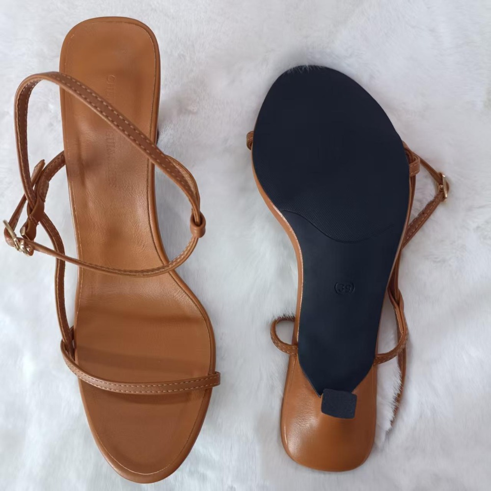 Women's Summer Sandals New wit - Casual Sandal Leather recension och pris