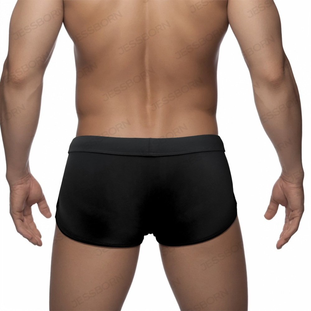 Sexy Mens Swimming Trunks Soli - Swim Trunk Quick Dry recension och pris