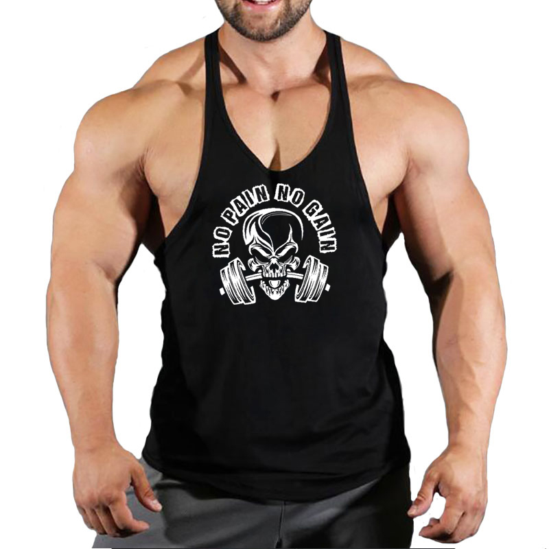 New Hot Sale Mens Printed Tank - Tank Top Muscle recension och pris