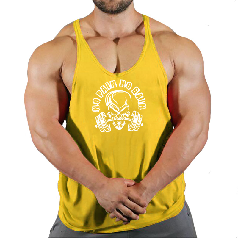 New Hot Sale Mens Printed Tank - Tank Top Muscle recension och pris