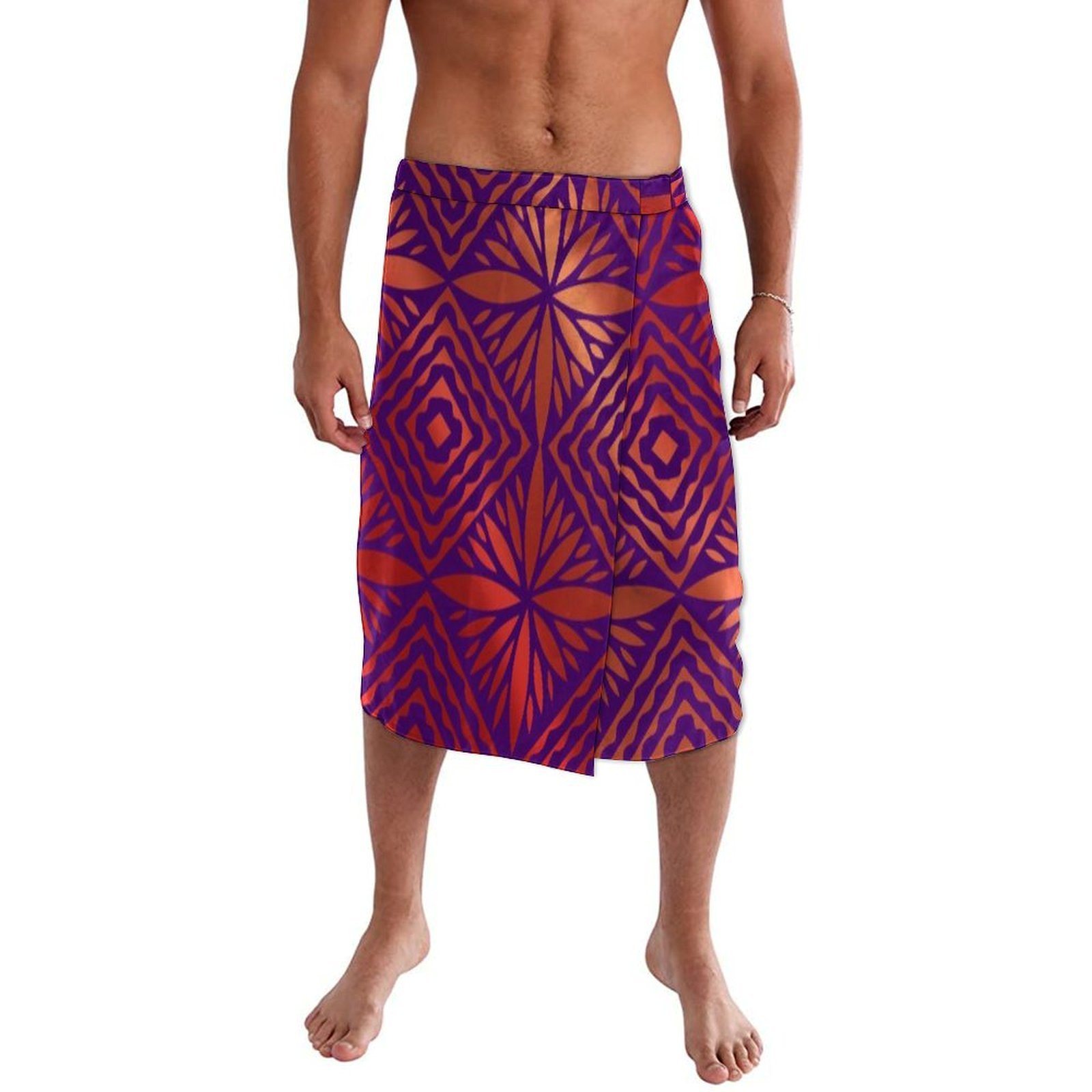 New Polynesian Samoa Fiji Beac - Sarong Men Wrap recension och pris