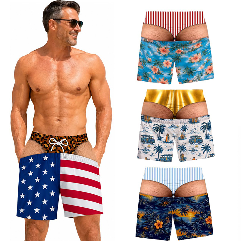 Novelty Men's Swim Trunks Funn - Swim Trunk Quick Dry recension och pris