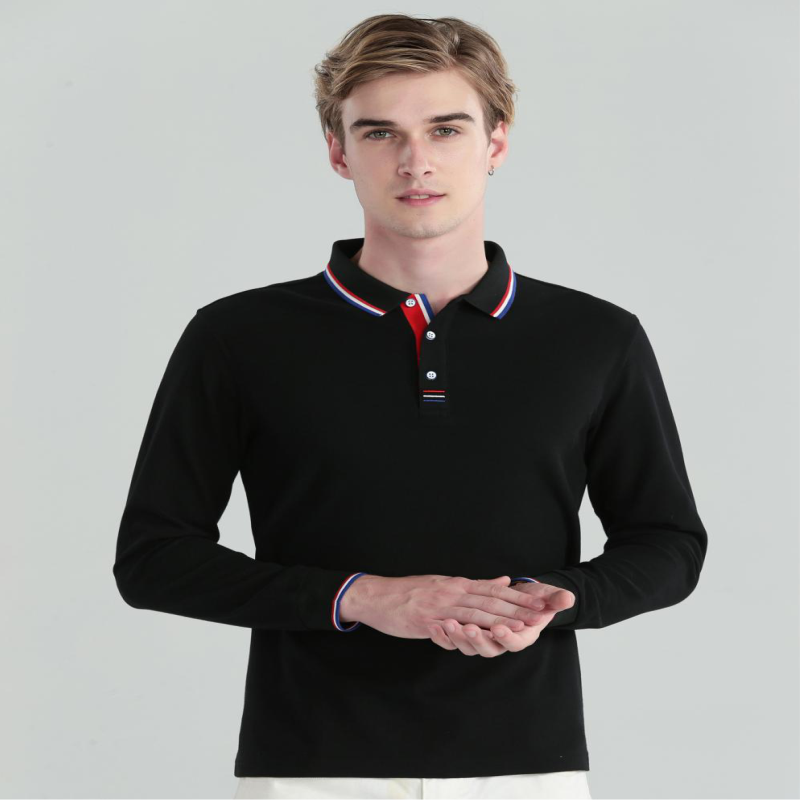 Autumn Long Sleevd POLO Shirt  - Polo Shirt Pique recension och pris