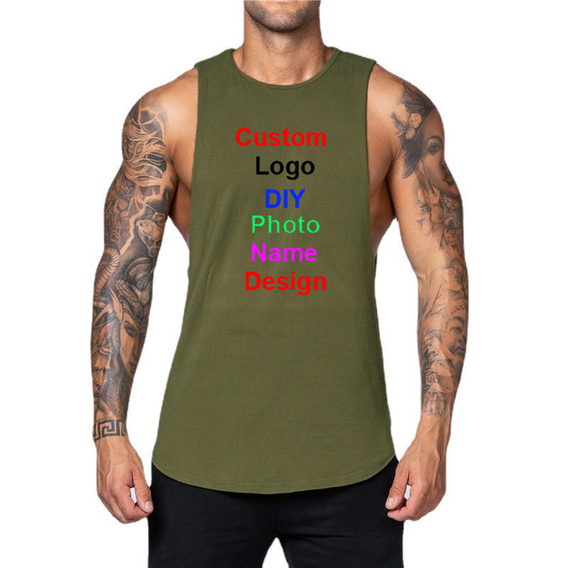 DIY Customized Logo Brand Gym  - Tank Top Muscle recension och pris
