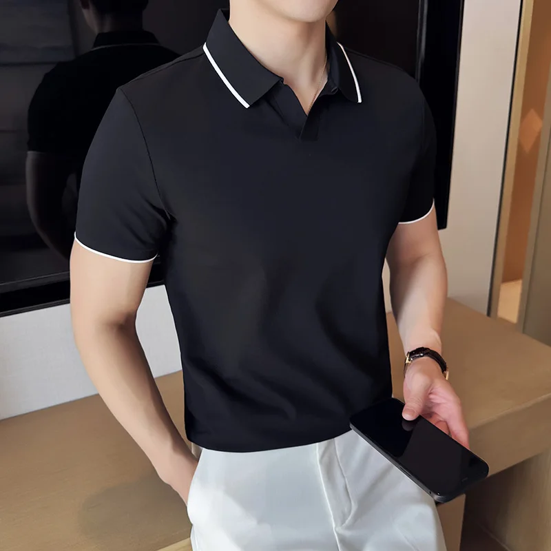 Men Polo Shirt Summer Light Th - Polo Shirt Pique recension och pris