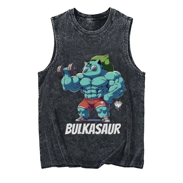 2026 Pokemon Pikachu Acid Wash - Tank Top Muscle recension och pris