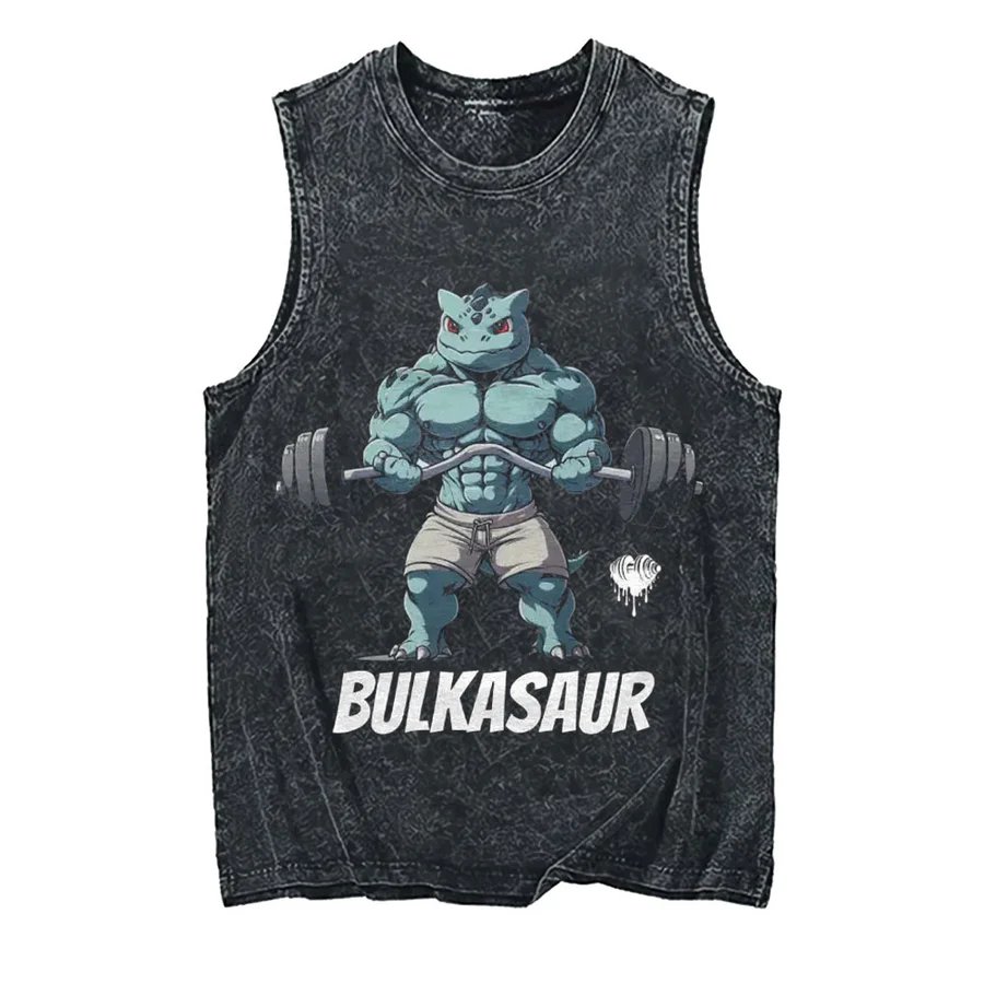 2026 Pokemon Pikachu Acid Wash - Tank Top Muscle recension och pris