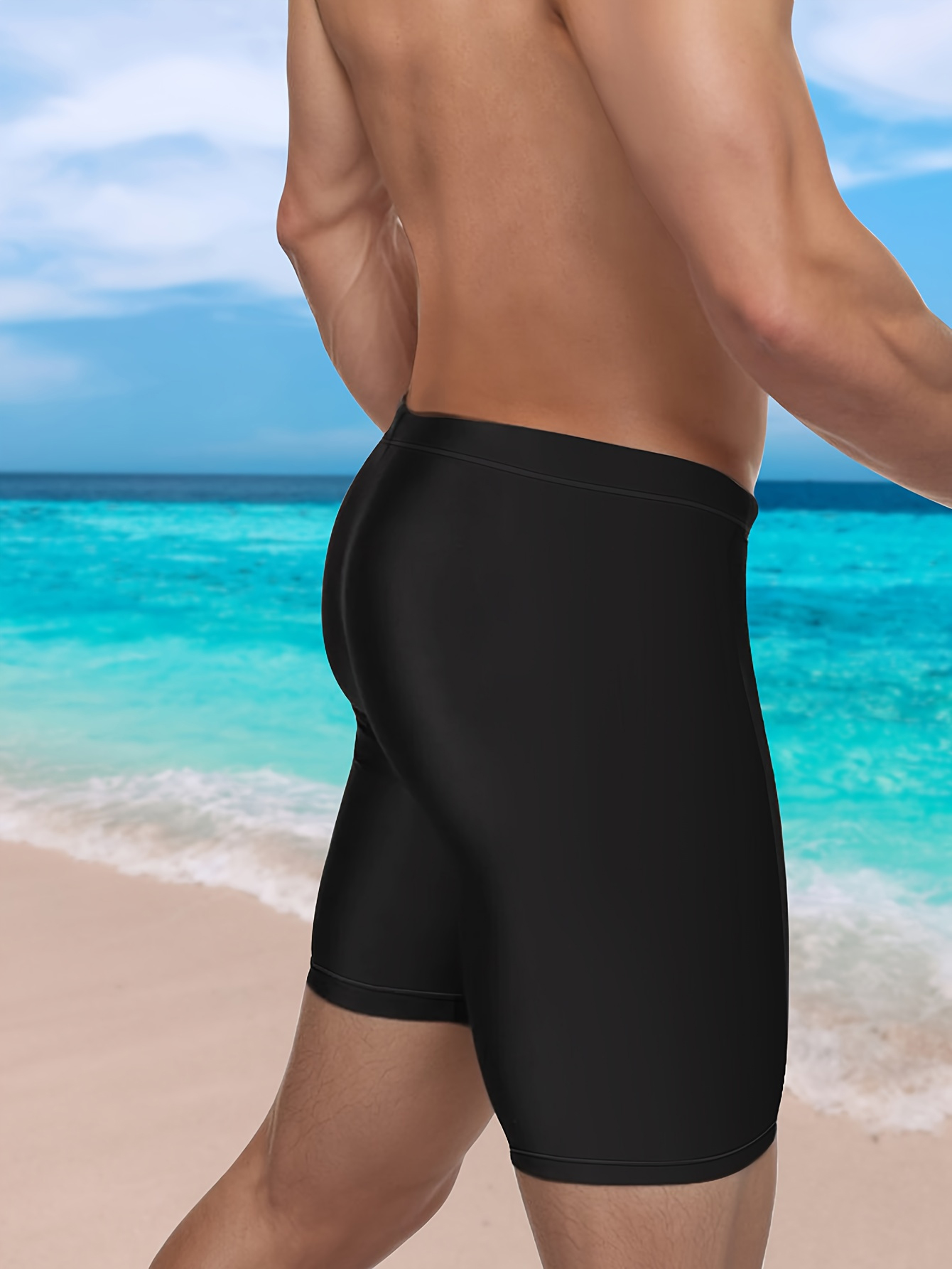 Casual Tight Printed Swim Trun - Swim Trunk Quick Dry recension och pris