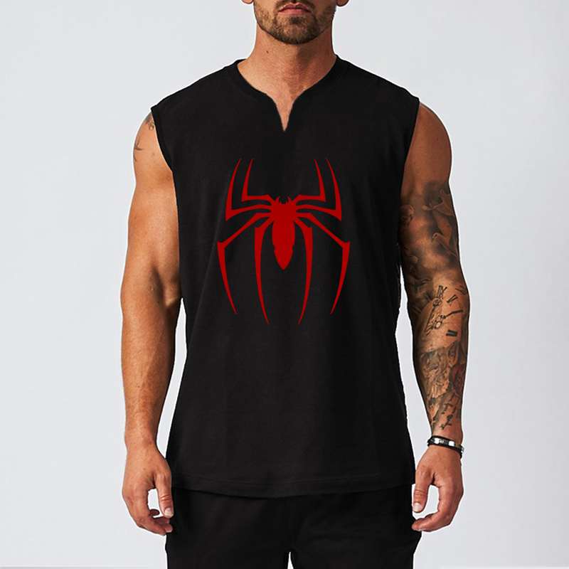 Red Spider Printed Gym Fitness - Tank Top Muscle recension och pris
