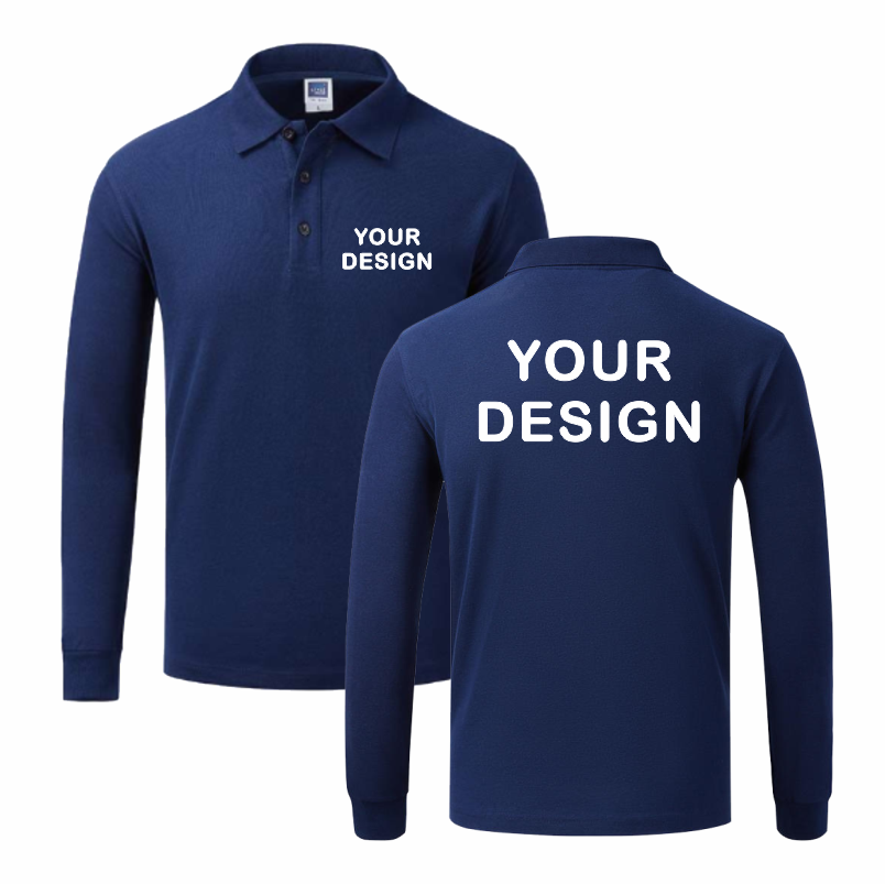 Men and Women's Long Sleeve Po - Polo Shirt Pique recension och pris